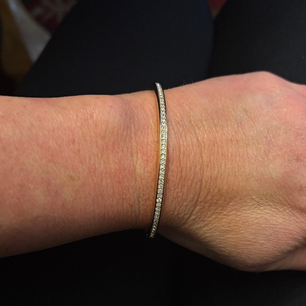 Michael Kors Rose Gold Bracelet w/Crystals